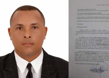 Lino renucia al PLD y se juramenría en el PRM