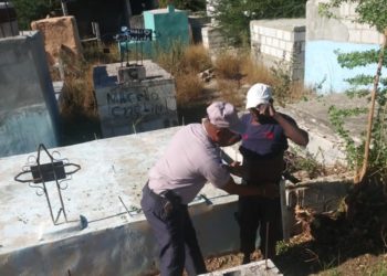 Policía interviene cementerio de Tamayo