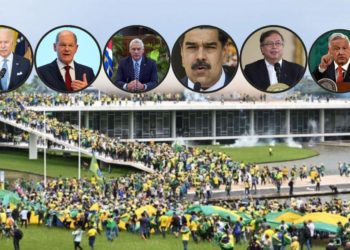 El mundo condena intentona en Brasil