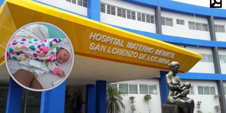 «Roban» recién nacida de Maternidad