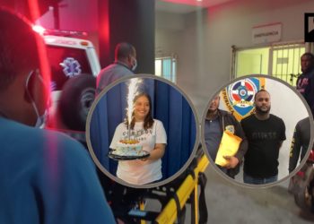 Trasladan mujer hirió militar en Cabral a la capital