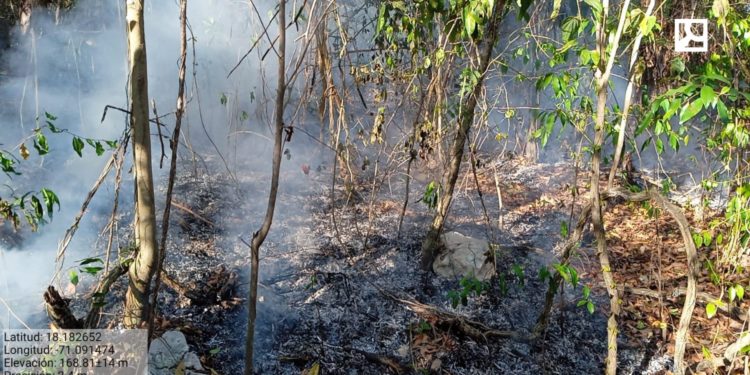 Identifican responsables de incendios en Barahona