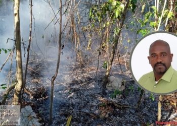 Sin «controlar» fuego en zona alta de Barahona