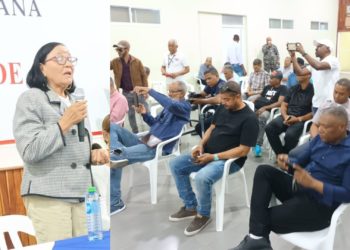 Gobernadora sostiene encuentro con periodistas