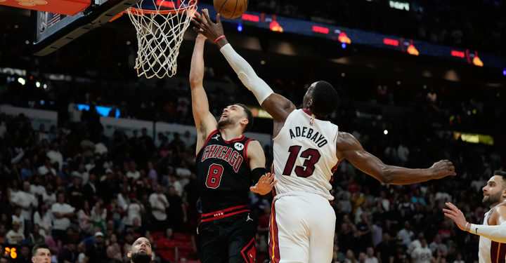 Miami vence a Chicago 102-91