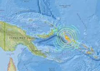 Sismo impacta Papúa Nueva Guinea