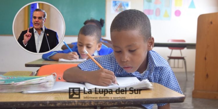 Abinader: «a trabajar todos por la calidad educativa»