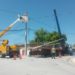 Edesur sustituye postes en sector de Cabral