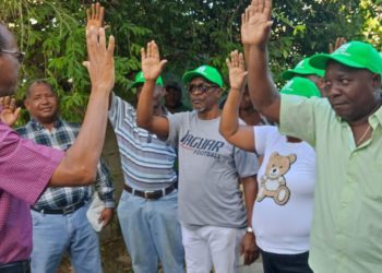 Ariel Pérez se juramenta en la Fuerza del Pueblo