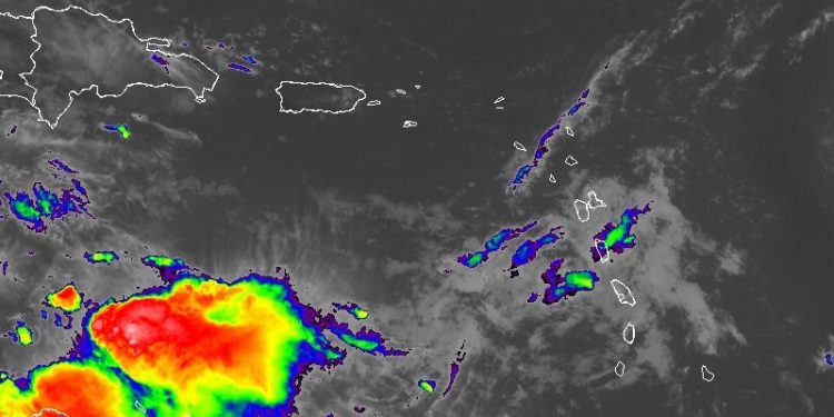 Bret se debilita en el Mar Caribe