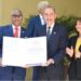 UASD reconoce exrector García Fermín