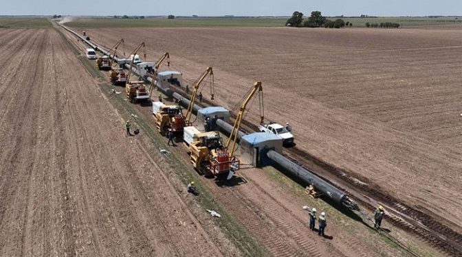 Argentina inaugura gasoducto Néstor Kirchner