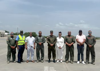 Realizan ejercicios de ensayo de Base Aérea en Barahona