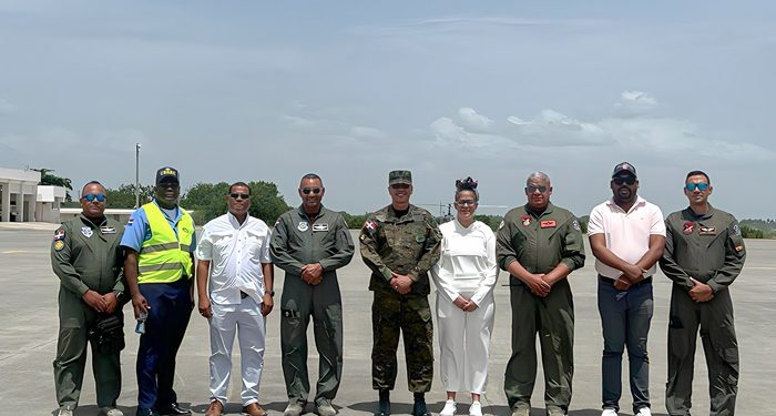 Realizan ejercicios de ensayo de Base Aérea en Barahona