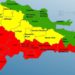 Barahona y otras 13 provincias en alerta roja