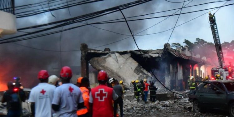 Reportan otra víctima de explosión en San Cristóbal