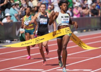 Marileidy Paulino trinfa en los 400 metros de la Liga de Diamante