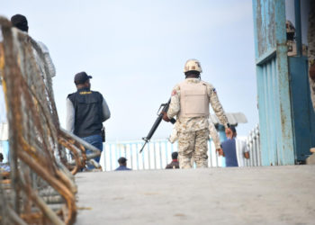 Haití sigue «trancao a banda»