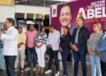 Juramentan estructura de campaña de Abel en el Suroeste