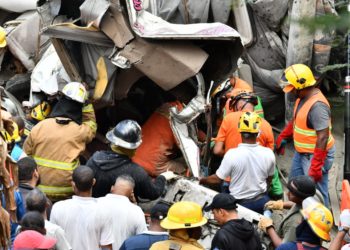 Chofer de patana uno de los 6 fallecidos en accidente en Haina