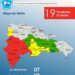 Barahona y otras 6 provincias en alerta roja