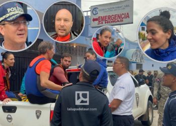 Españoles ayudan a «rescatar a los que fueron a rescatarlos»