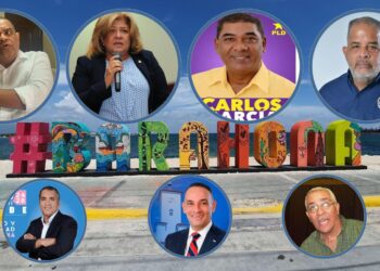 7 que aspiran a Alcaldía en Barahona buscan convencer a más de 50,000