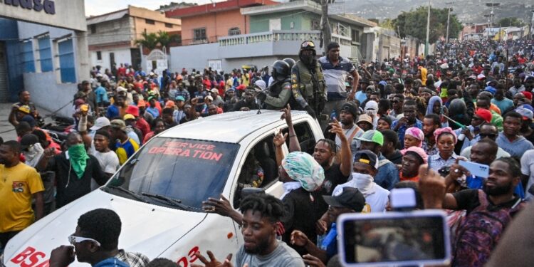 Guy Philippe «entró» a Puerto Príncipe