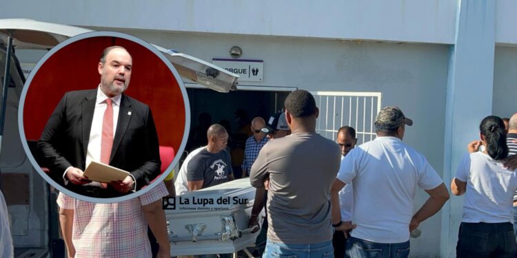 Senador se solidariza con familia de «Papo El Menor», asesinado por asaltantes en cafetería