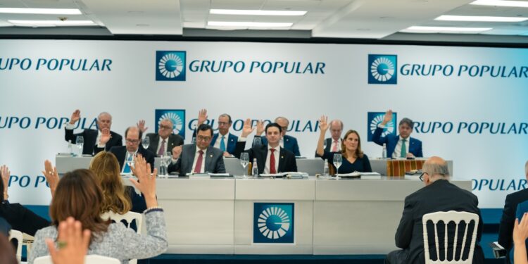 Grupo Popular aprueba distribuir RD$23,952 millones entre 13,300 accionistas