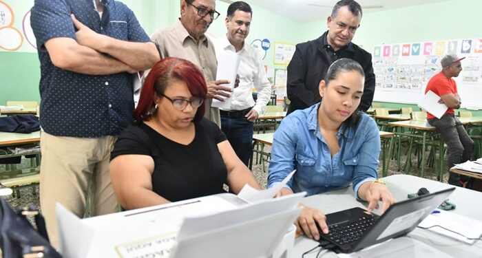 JCE «airosa» de primera prueba regional del cómputo electoral