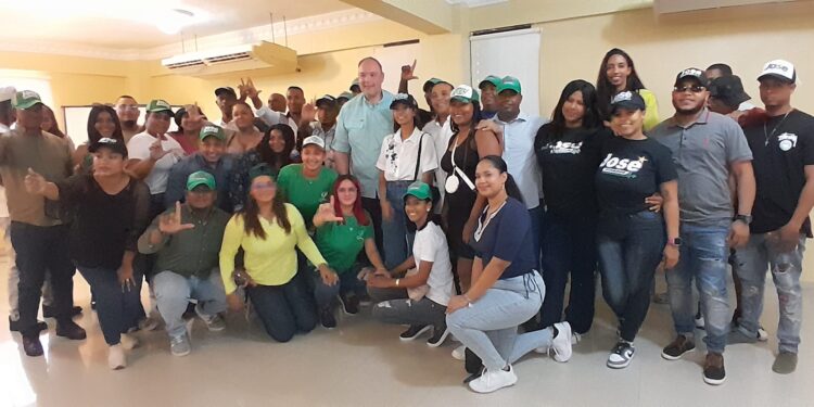 José «arreció» proselitismo en el fin de semana