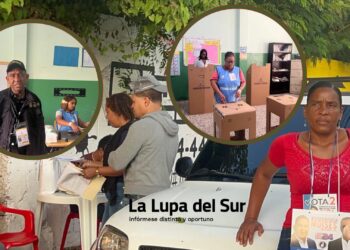 Activistas del PRM van a recintos en Barahona