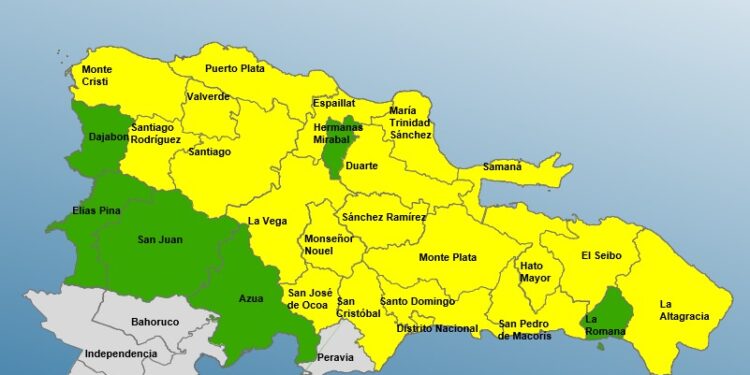 Aumentan a 27 las provincias en alerta