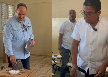 Votan José y Moisés, candidatos a senadores