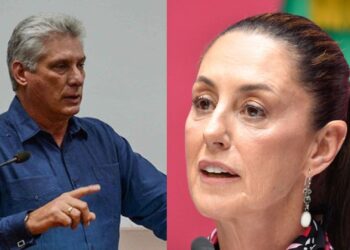 Presidente de Cuba felicita a electa de Mexico