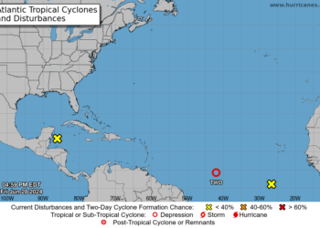 Se forma depresión tropical #2