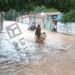 Lluvias provocan inundaciones urbanas en Barahona