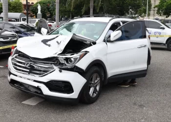 Extranjera atropelló hijo presidente de Adocco