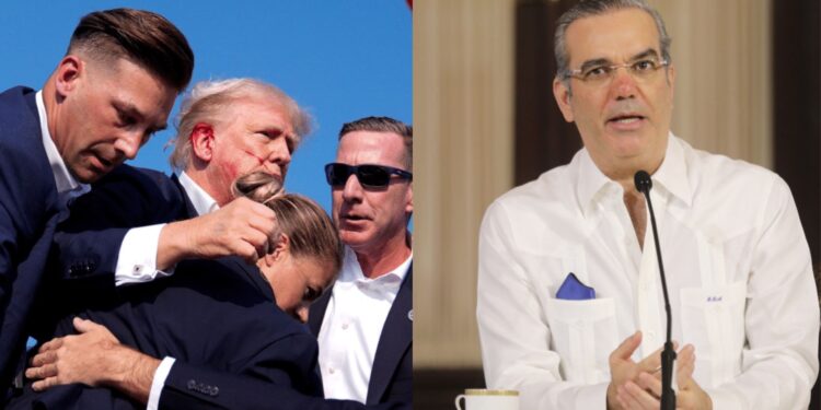 Abinader rechaza atentado a Trump