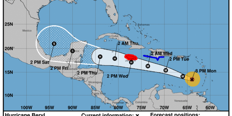 Nubosidad asociada a Berly será a partir de mañana