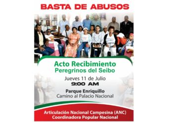 Recibirán «Peregrinos de El Seibo» hoy en el Parque Enriquillo