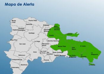 Colocan 9 provincias en alerta