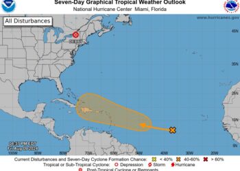 Aumenta 10 % desarrollo de ciclón en próximas 48 horas