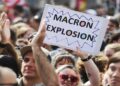 Franceses se manifestarán por robo electoral de Macron