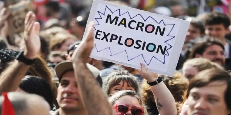 Franceses se manifestarán por robo electoral de Macron