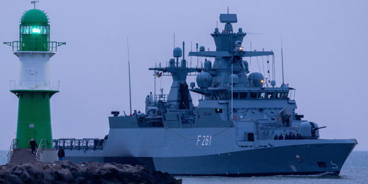 Buques de guerra alemanes cruzarán el estrecho de Taiwán sin importar lo que diga China