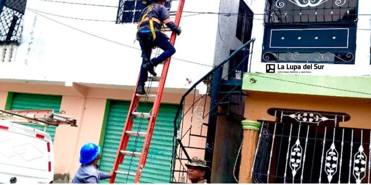 Edesur desmantela conexiones ilegales en el Suroeste