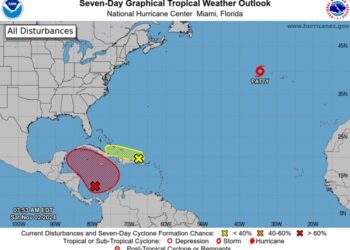 Indomet continúa seguimiento a disturbio meteorológico
