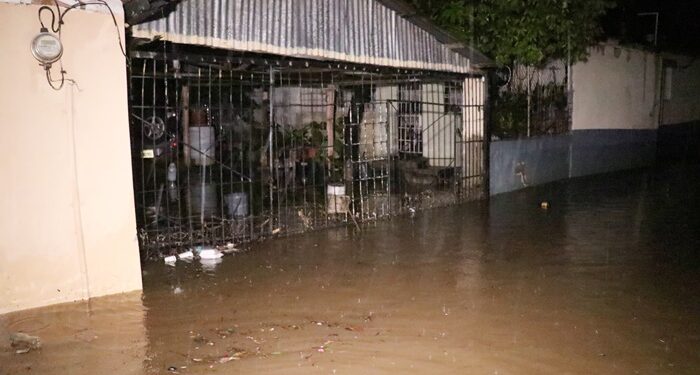 Casas inundadas en Dajabón